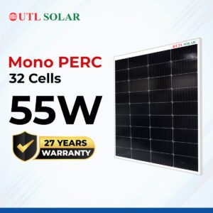 55 Watt Mono PERC Solar panel (Pack of Two)
