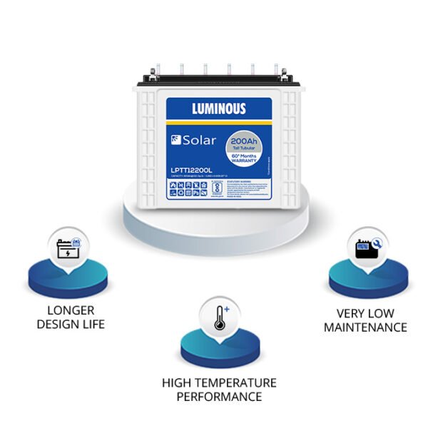 Solar Battery 200AH- LPTT12200L - Image 3